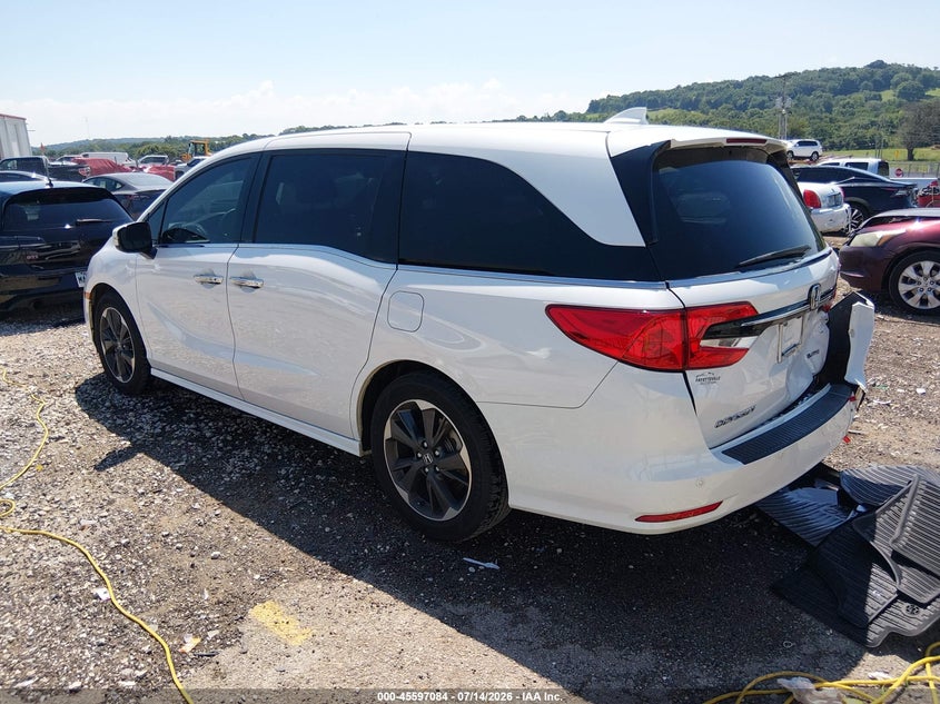 2024 Honda Odyssey Elite at the IAA auction, as purchased (6 of 15)