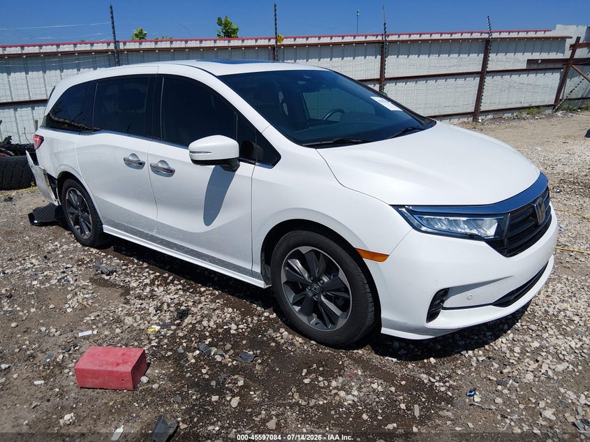2024 Honda Odyssey Elite at the IAA auction, as purchased (1 of 15)