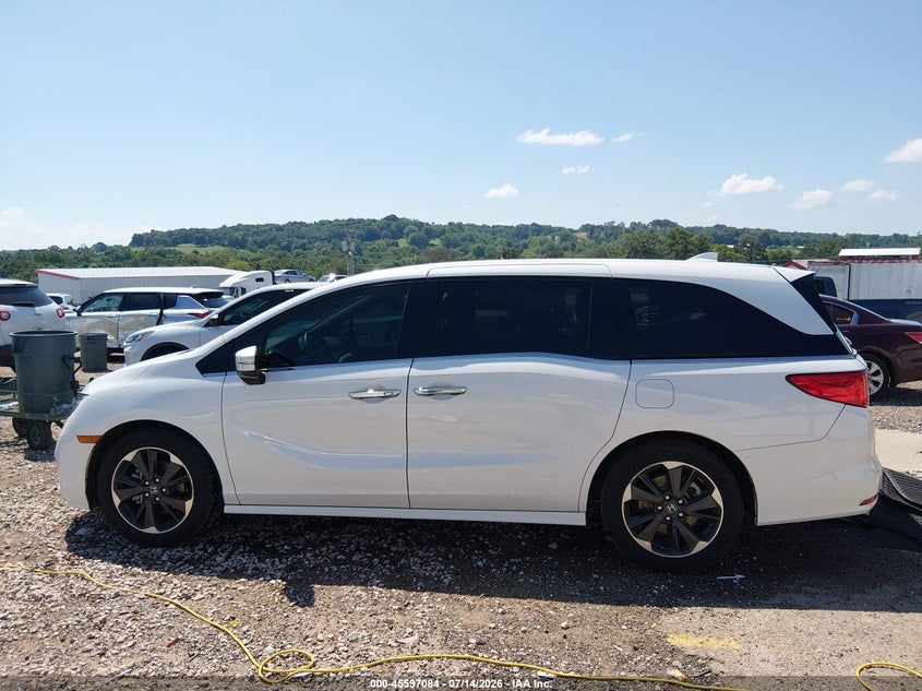 2024 Honda Odyssey Elite at the IAA auction, as purchased (14 of 15)