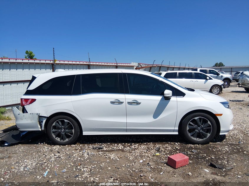 2024 Honda Odyssey Elite at the IAA auction, as purchased (13 of 15)